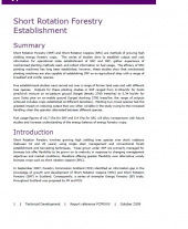 Short Rotation Forestry Establishment Report